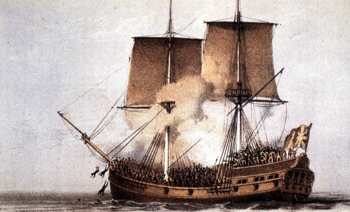 African Slaves On Ships