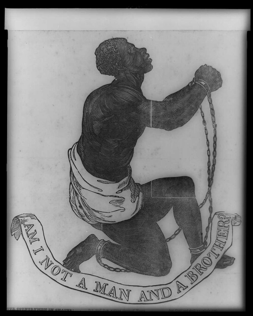 Josiah Wedgwood, 'Am I Not a Man and a Brother?' (1787). Photo: Library of Congress.